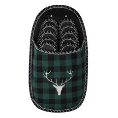 Gästepantoffeln aus Filz – 5 Paar Set mit rutschfester Silikonsohle