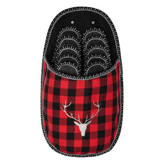 Gästepantoffeln aus Filz – 5 Paar Set mit rutschfester Silikonsohle