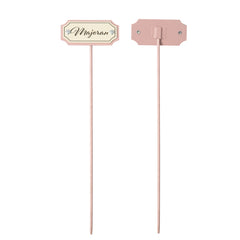 Kräuterstecker 14er Set rosa