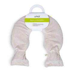 UMOI Nacken Wärmflasche 1.8 Liter mit kuschligem Supersoft Korean Fleece Bezug