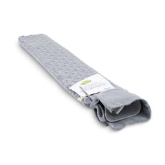 UMOI Öko Naturgummi 2 Liter Schlauchwärmflasche mit edlem Strickbezug