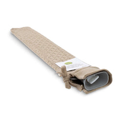 UMOI Öko Naturgummi 2 Liter Schlauchwärmflasche mit edlem Strickbezug