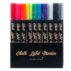 LabelQueen Kreidestifte Neon 10er-Set 3mm
