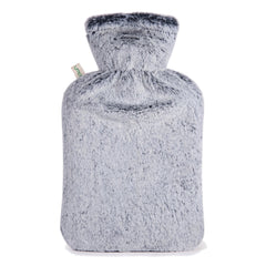 UMOI PVC Wärmflasche 1.8 Liter mit weichem Fellbezug