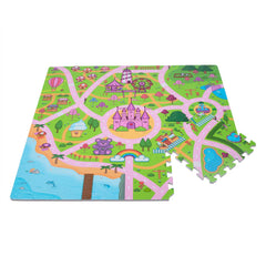 9-teilige Puzzlematte Prinzessin Spielmatte