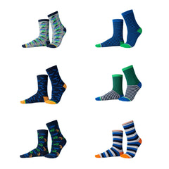 Lustiges Kinder Socken Set Dinosaurier 6 Paar