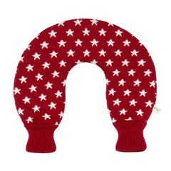 UMOI Nacken Wärmflasche 1.8 Liter mit kuschligem strickbezug mit Sternen