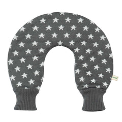 UMOI Nacken Wärmflasche 1.8 Liter mit kuschligem strickbezug mit Sternen