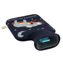 UMOI Öko Naturgummi Kinderwärmflasche 1 Liter mit kuschligem Koala Bezug