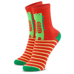 Lustiges Kinder Socken Set Dino
