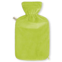 Öko Naturgummi Wärmflasche 1.8 Liter mit kuschligem Supersoft Korean Fleece Bezug