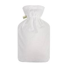 Öko Naturgummi Wärmflasche 1.8 Liter mit kuschligem Supersoft Korean Fleece Bezug