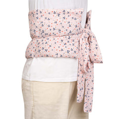 Weizenkissen mit Bändern Blumenmuster 900 Gramm Füllung