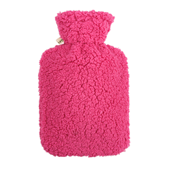 UMOI Naturgummi Wärmflasche 1.8 Liter Teddy Bezug