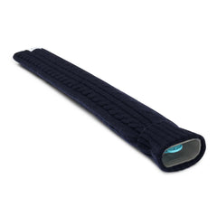 Öko 100% Kaschmir Schlauchwärmflasche 2l Zopfmuster