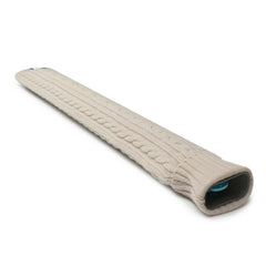 Öko 100% Kaschmir Schlauchwärmflasche 2l Zopfmuster