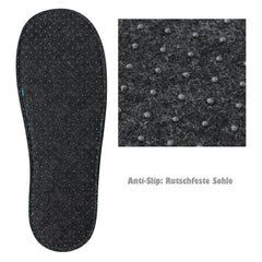 Gästepantoffeln Bunt 4er Set