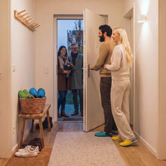 Gästepantoffeln Bunt 4er Set