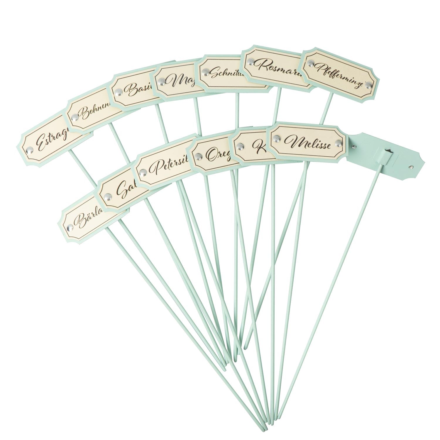 Kräuterstecker 14er Set mint