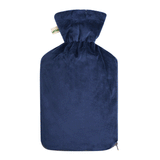 Öko Naturgummi Wärmflasche 1.8 Liter mit kuschligem Supersoft Korean Fleece Bezug