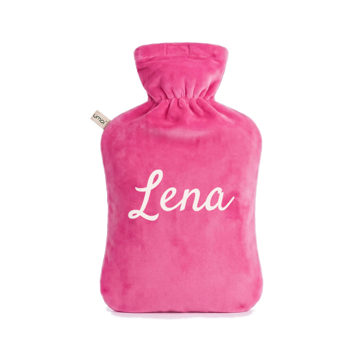 Personalisierte Wärmflasche mit Fleece-Bezug, 1,8 l