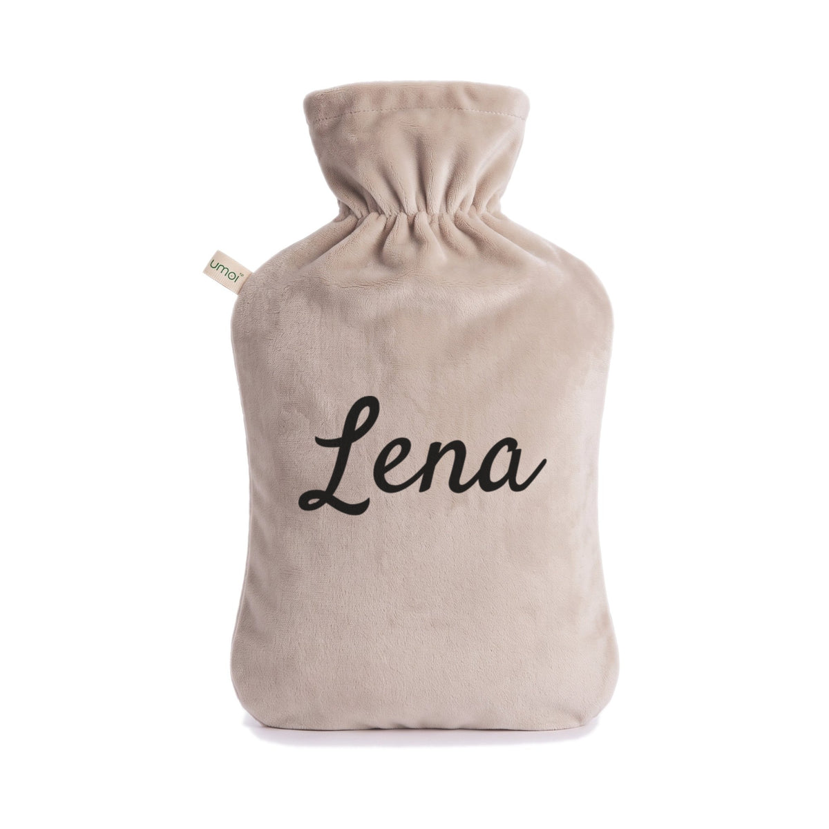 Personalisierte Wärmflasche mit Fleece-Bezug, 1,8 l