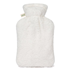 Wärmflasche mit Teddy-Plüschbezug, 1,8 l