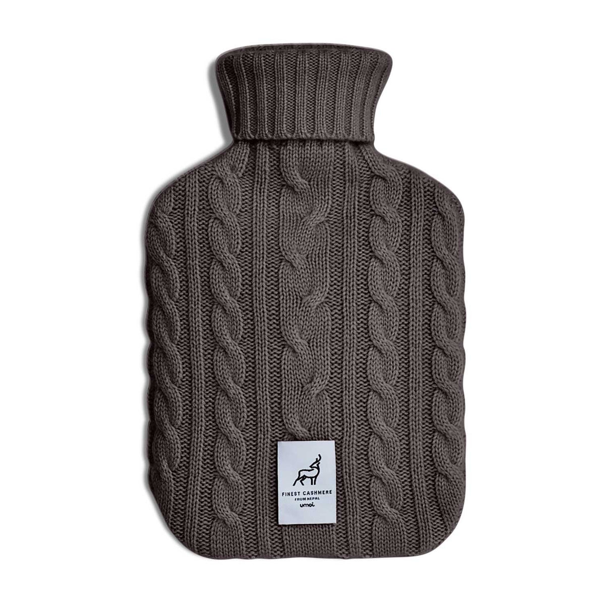 Kaschmir-Wärmflasche mit Merinowolle, 1,8 l