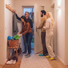 Gästepantoffeln Bunt 4er Set