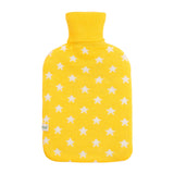 PVC Wärmflasche 1.8 Liter Strickbezug mit Sternen